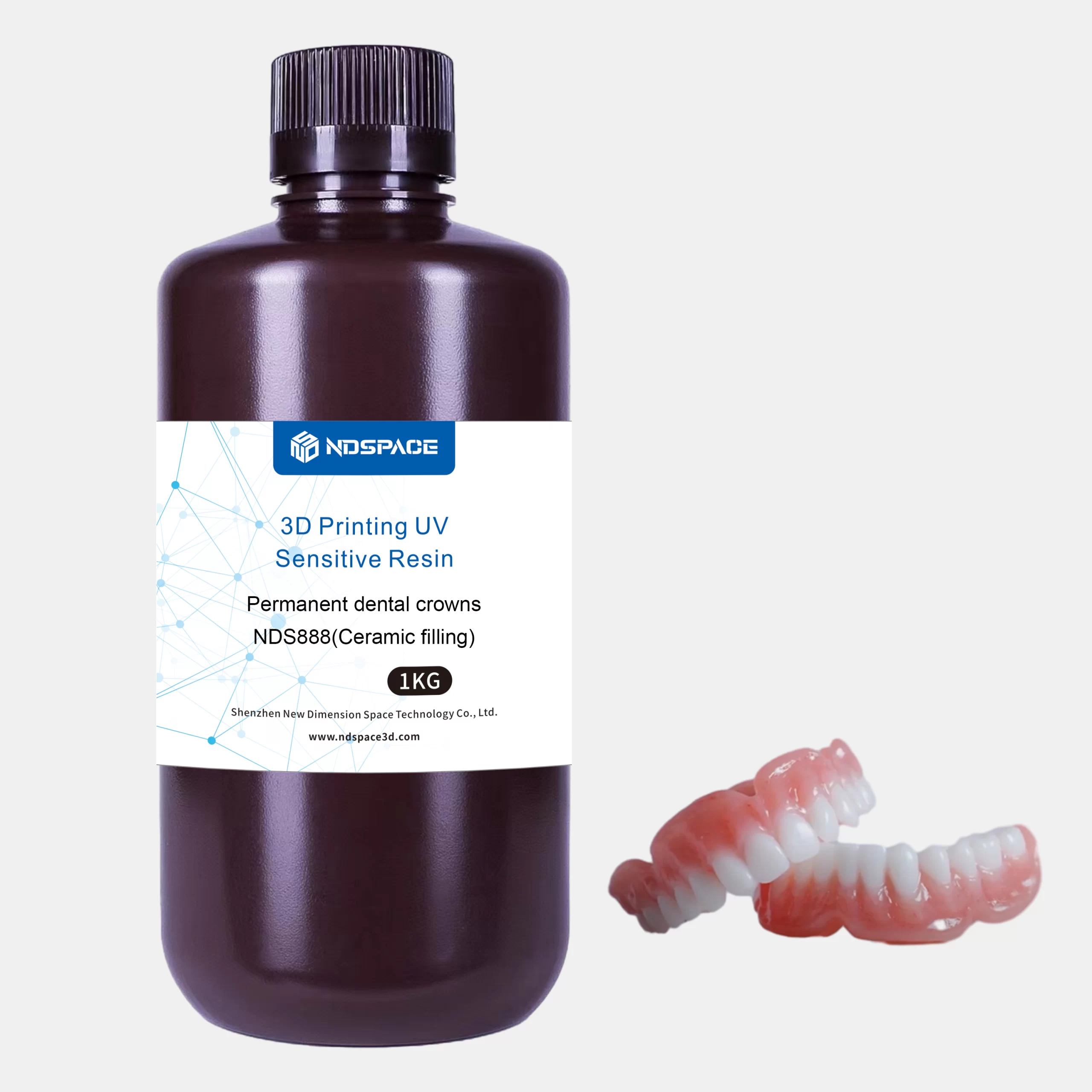 NDSpace3D Permanent dental crowns-NDS888 (Ceramic filling)